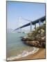 Tsing Ma Bridge, Ma Wan, Hong Kong, China, Asia-null-Mounted Photographic Print