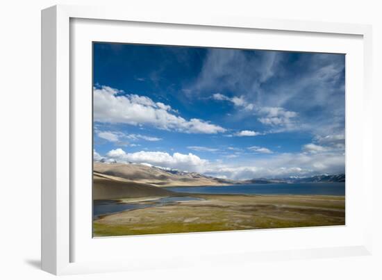 Tso Moriri lake, Ladakh, India, Asia-Alex Treadway-Framed Photographic Print
