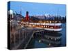 Tss Earnslaw and the Remarkables, Queenstown, Central Otago, South Island, New Zealand-Doug Pearson-Stretched Canvas