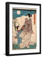 Tsuki-Utagawa Kunisada-Framed Giclee Print