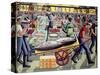 Tsukiji Fish Market, 2005-PJ Crook-Stretched Canvas