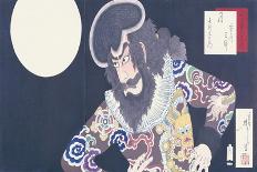 The Actor Ichikawa Danjuro IX in the Role of the Pirate Kezori Kuemon-Tsukioka Kinzaburo Yoshitoshi-Giclee Print