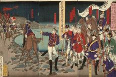 January: Celebrating the New Year, 1860s-Tsukioka Yoshitoshi-Framed Giclee Print