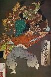 January: Celebrating the New Year, 1860s-Tsukioka Yoshitoshi-Giclee Print