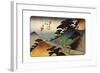 Tsumagome, 1830S-Ando Hiroshige-Framed Giclee Print