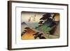 Tsumagome, 1830S-Ando Hiroshige-Framed Giclee Print