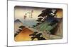 Tsumagome, 1830S-Ando Hiroshige-Mounted Giclee Print