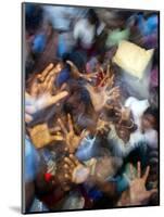 Tsunami Victims at a Relief Camp-null-Mounted Photographic Print