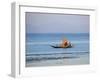 Tthe Crew of Small Fishing Boat Hurries Home to Sittwe Harbour with their Catch, Burma, Myanmar-Nigel Pavitt-Framed Photographic Print