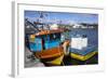 Tthe Fishing Harbour of Ancud, Island of Chiloe, Chile, South America-Peter Groenendijk-Framed Photographic Print