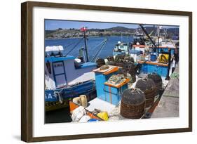Tthe Fishing Harbour of Ancud, Island of Chiloe, Chile, South America-Peter Groenendijk-Framed Photographic Print