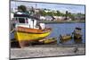 Tthe Fishing Harbour of Ancud, Island of Chiloe, Chile, South America-Peter Groenendijk-Mounted Photographic Print