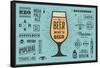 Tto Beer or Not to Beer-foxysgraphic-Framed Stretched Canvas