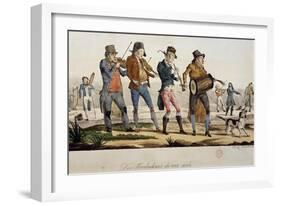 Ttroubadours-Francois Nicolas Martinet-Framed Giclee Print