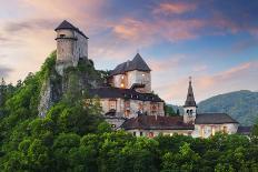 Beautiful Slovakia Castle at Sunset - Oravsky Hrad-TTstudio-Photographic Print