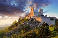 Beautiful Slovakia Castle at Sunset - Oravsky Hrad-TTstudio-Photographic Print