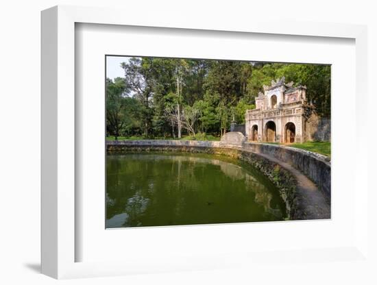 Tu Hieu Pagoda, Hue, Thua Thien Hue Province, Vietnam, Indochina, Southeast Asia, Asia-Nathalie Cuvelier-Framed Photographic Print