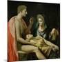 Tu Marcellus Eris or Virgil Reading the Aeneid to Augustus, 1814-Jean-Auguste-Dominique Ingres-Mounted Giclee Print