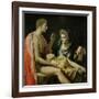 Tu Marcellus Eris or Virgil Reading the Aeneid to Augustus, 1814-Jean-Auguste-Dominique Ingres-Framed Giclee Print