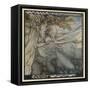 Tuan as a Salmon-Arthur Rackham-Framed Stretched Canvas