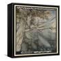 Tuan as a Salmon-Arthur Rackham-Framed Stretched Canvas