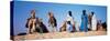 Tuareg Camel Riders, Mali, Africa-null-Stretched Canvas