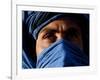 Tuareg Man, Erg Chebbi, Sahara Desert, Morocco-Peter Adams-Framed Photographic Print