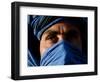 Tuareg Man, Erg Chebbi, Sahara Desert, Morocco-Peter Adams-Framed Photographic Print