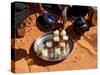 Tuareg Pouring Tea, Sebha, Ubari, Libya, North Africa, Africa-Godong-Stretched Canvas