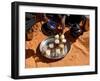 Tuareg Pouring Tea, Sebha, Ubari, Libya, North Africa, Africa-Godong-Framed Photographic Print