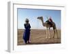 Tuareg Tribesman and Camel, Niger, Africa-Rawlings Walter-Framed Photographic Print