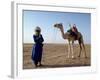 Tuareg Tribesman and Camel, Niger, Africa-Rawlings Walter-Framed Photographic Print