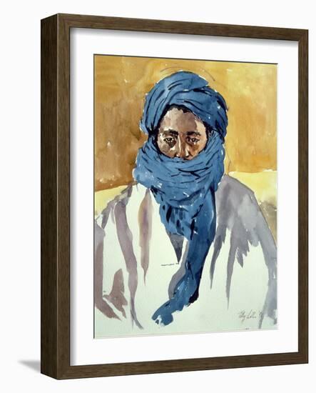 Tuareg Tribesman, Timbuctoo, 1991-Tilly Willis-Framed Giclee Print