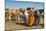 Tuaregs at the animal market, Agadez, Niger-Michael Runkel-Mounted Photographic Print