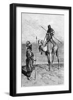 Tuaregs on a Journey, North Africa, 1895-Ivan Pranishnikoff-Framed Giclee Print