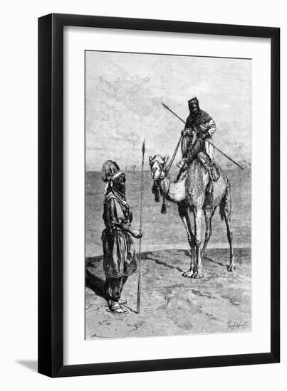 Tuaregs on a Journey, North Africa, 1895-Ivan Pranishnikoff-Framed Giclee Print