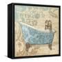 Tub Damask 1-Diane Stimson-Framed Stretched Canvas