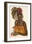 Tuba, Chef Matchaga (Niangara (Haut Ouelle), from Dessins Et Peintures D'afrique, Executes Au Cours-Alexander Yakovlev-Framed Giclee Print