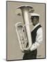 Tuba Player-William Buffett-Mounted Art Print