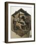 Tubalkain, the First Blacksmith Artisan Working Copper and Iron-Andrea Pisano-Framed Giclee Print