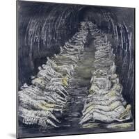 Tube Shelter Perspective-Henry Moore-Mounted Giclee Print