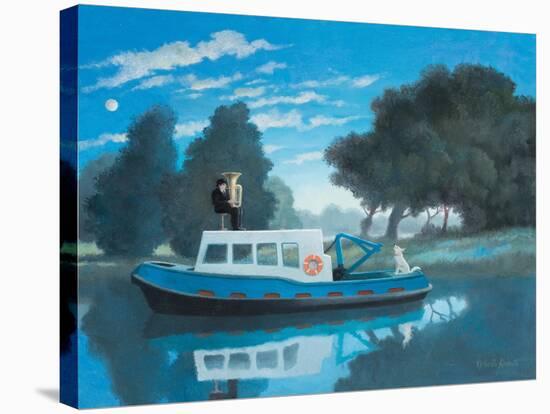 Tuber Barge-Ophelia Redpath-Stretched Canvas