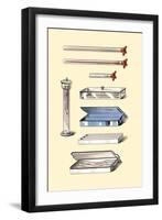 Tubes and Tube Boxes-Jules Porges-Framed Art Print