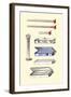 Tubes and Tube Boxes-Jules Porges-Framed Art Print