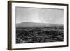 Tucson, Arizona - Panoramic View of City-Lantern Press-Framed Art Print