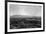 Tucson, Arizona - Panoramic View of City-Lantern Press-Framed Premium Giclee Print