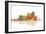 Tucson Arizona Skyline 1-Marlene Watson-Framed Giclee Print