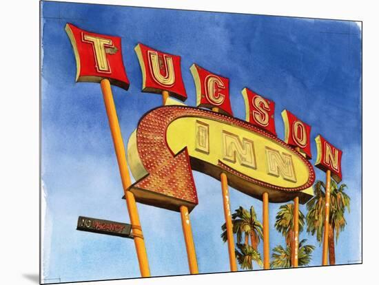 Tucson Inn, 2004-Lucy Masterman-Mounted Giclee Print