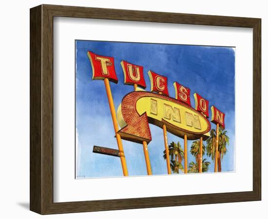 Tucson Inn, 2004-Lucy Masterman-Framed Giclee Print