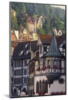 Tudor Exterior of Buildings in Town of St Gallen in Switzerland-John Miller-Mounted Photographic Print